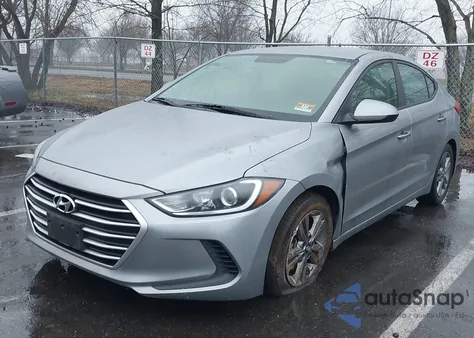 2017 Hyundai Elantra Se z USA, uszkodzony, nr VIN 5NPD84LF2HH182543